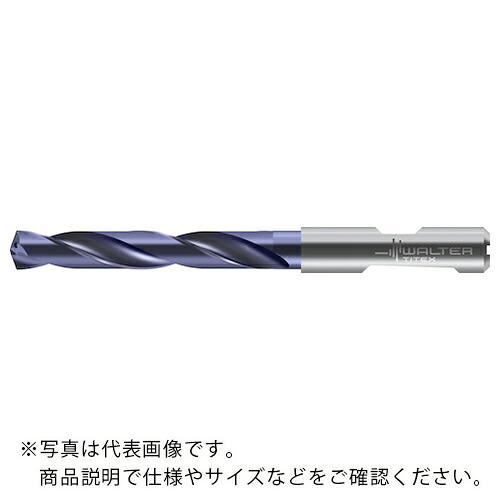 Titex ( ワルタージャパン ) 内部クーラント仕様超硬ドリル ( DC150-05-06.300D1-WJ30RE )