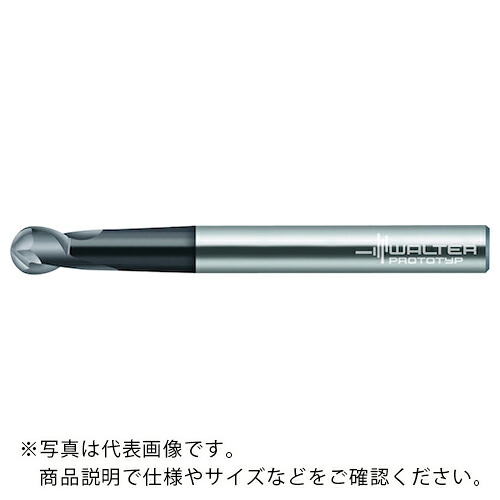 Prototyp ( ワルタージャパン ) 超硬ボールノーズエンドミル ( MC413-10.0A2L-WJ30TF )