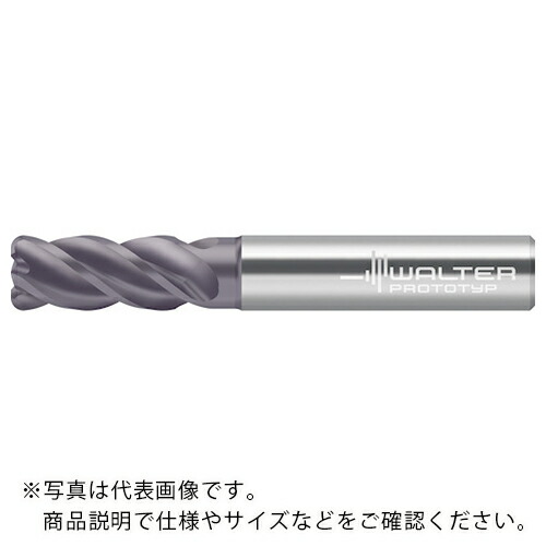 Prototyp ( ワルタージャパン ) 超硬肩削り 溝削りエンドミル ( MC377-08.0A4B100C-WK40EA )
