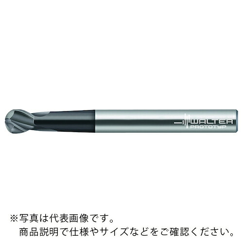 Prototyp ( ワルタージャパン ) 超硬ボールノーズエンドミル ( MC413-10.0A4L-WJ30TF )