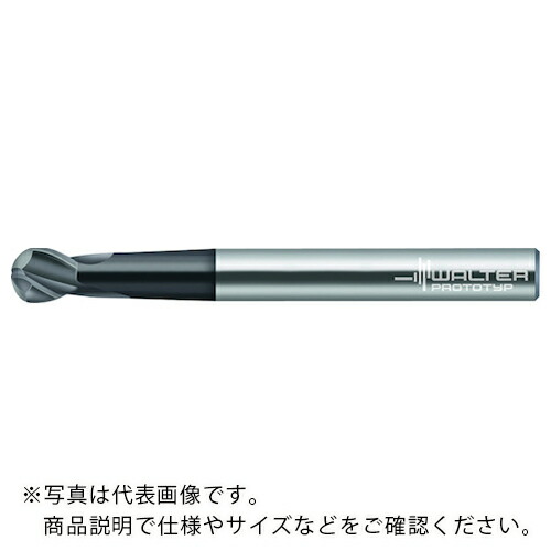 Prototyp ( ワルタージャパン ) 超硬ボールノーズエンドミル ( MC413-06.0A4L-WJ30TF )