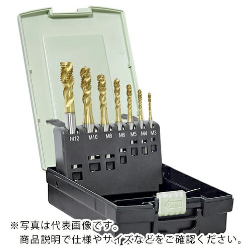 Prototyp ( ワルタージャパン ) HSS-E タップセット 1 ( TC115-SET1-M3-M12-WY80AA ) 【メーカー取寄】