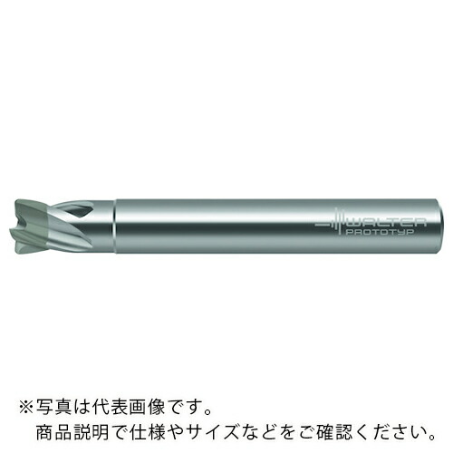 Prototyp ( ワルタージャパン ) セラミック肩削り 溝削りエンドミル ( MC275-10.0A4P100C-WIS10 )