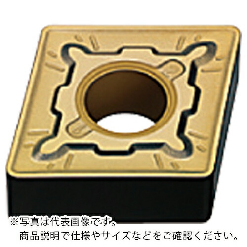 三菱 ( 三菱マテリアル ) M級インサート 鋼 P種 ISOインサート ネガ 80°菱形 荒切削 穴付きネガティブ MC6135 ( CNMG160612-RP MC6135 ) 【10個セット】 【メーカー取寄】