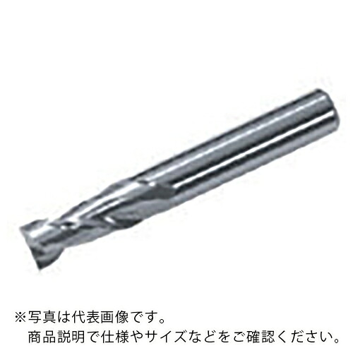 三菱K ( 三菱マテリアル ) 2枚刃軽銀産業用 超硬スクエアエンドミルミディアム刃長(M)15粍 ( C2MAD1500 ) 【製造会社取寄】