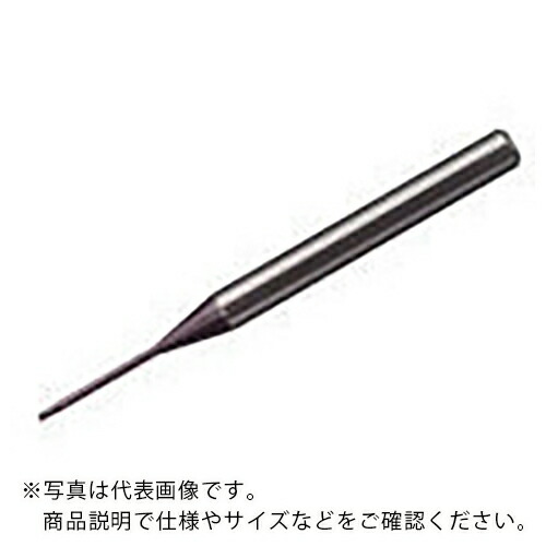 三菱K ( 三菱マテリアル ) 2枚刃エムスター 超硬ロングネックスクエアエンドミル0.5mm ( MS2XLD0050N150 ) 【メーカー取寄】