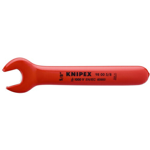 KNIPEX 絶縁片口スパナ 5/8 ( 9800-5/8 )
