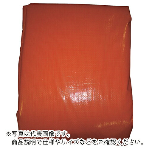 萩原 ( 萩原工業 ) 14×14クロス #4000(ブルーシート) オレンジ 1.83m×100m/R ( 1414C-OR18100 ) 【メーカー取寄】