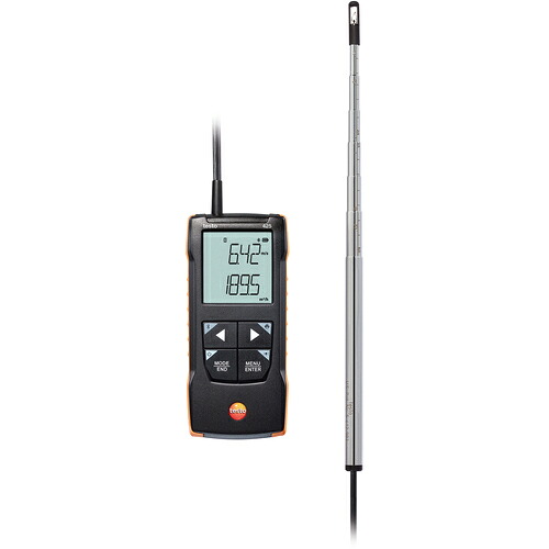 TESTO ( テストー ) 熱線式風速計 ｔｅｓｔｏ ４２５ 風速校正書類付 ( 0563 0425X3011 )