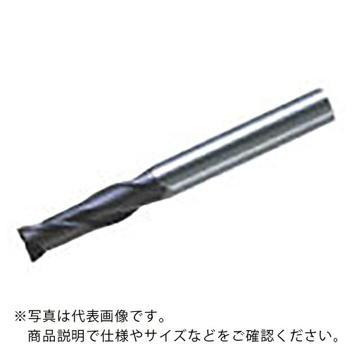 三菱K ( 三菱マテリアル ) 2枚刃ミラクル 超硬スクエアエンドミルセミロング刃長(J)11.5mm ( VC2JSD1150 )