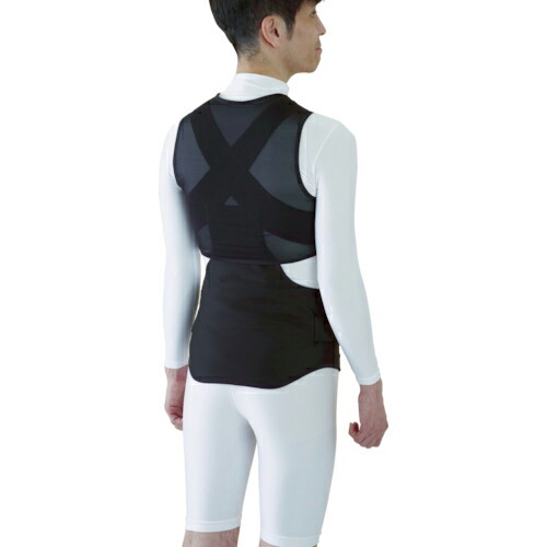 アルファ技研 【売切廃番】サポートウェア “ルフトベスト” Lサイズ ブラック ( LV-L )
