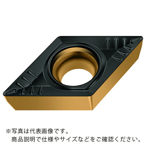 Walter ( ワルター ) 旋削加工用チップ 55°菱形ポジチップ WPP30G ( DCMT070204-RP4 WPP30G ) 【10個セット】