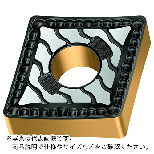 Walter ( ワルター ) 旋削加工用チップ 80°菱形ネガタイプ Tiger・tec Gold WPP05G ( CNMG120412-MP3 WPP05G ) 【10個セット】