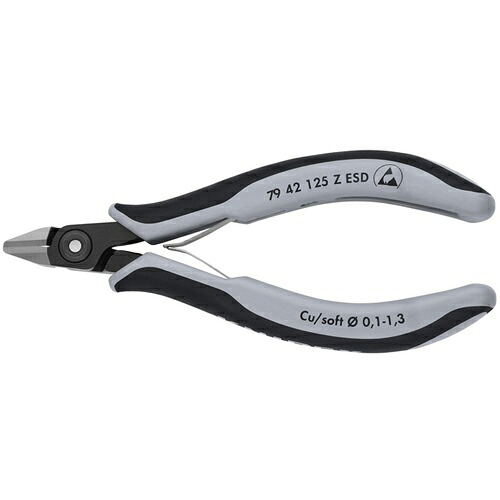 KNIPEX ESD詳しいエレクトロニッパー 125粍 ( 7942-125ZESD )