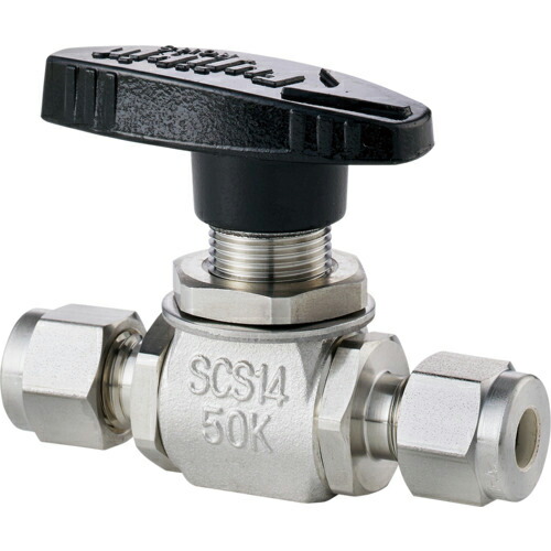 Fujikin ( フジキン ) SUS製4.90MPaパネルマウント式ボール弁PUBV953.2V ( PUBV-95-3.2-V ) 14,919円