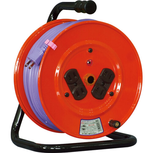 NICHIDO ( 日動工業 ) 電工ドラム 100V アースなし 30m パイロットランプ付 ( NR-304DS )