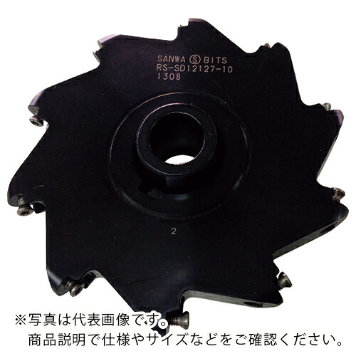 SANWA ( 三和製作所 ) ハイスチップ用丸コマサイドカッター φ82 ( RS-SD16082-5 ) 【メーカー取寄】