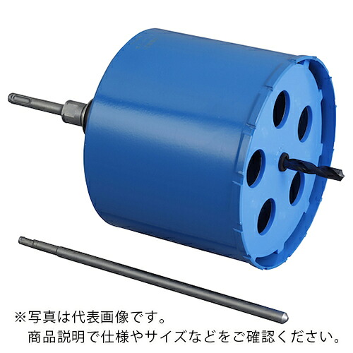 ミヤナガ ポリクリック ガルバウッドコア/ポリ SDSセット 205×130 ( PCGW205R ) 【メーカー取寄】
