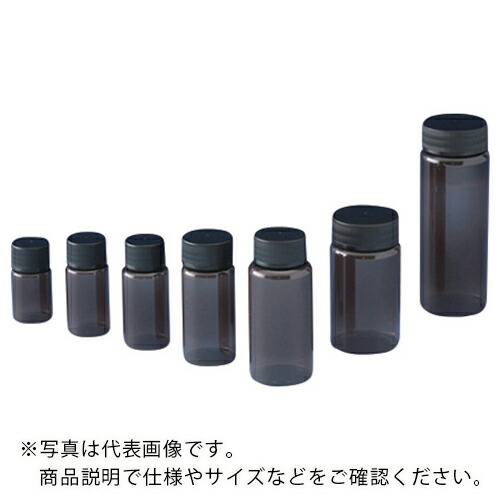 AS ( アズワン ) PETスクリューバイアル60ml 褐色 ( 17-2000-60-55 ) 【メーカー取寄】