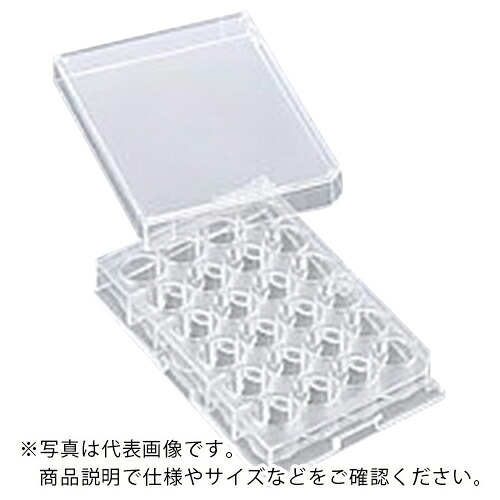 AS ( アズワン ) 微生物培養用プレート 24穴 (60枚入) ( 1-8355-02 ) 【メーカー取寄】