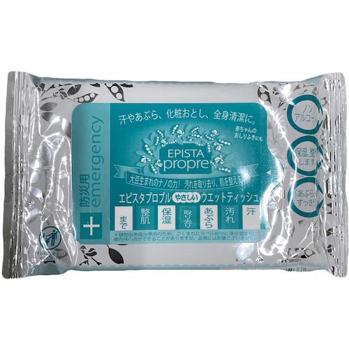 グリーンクロス エピスタプロプル やさしいウェットティッシュ ハンディタイプ 白緑 ( 6300051309 ) 【メーカー取寄】