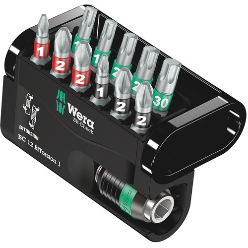 Wera 889/4 バイトーション ビット照合のしるし仕掛ける 12本 ( 057420 )