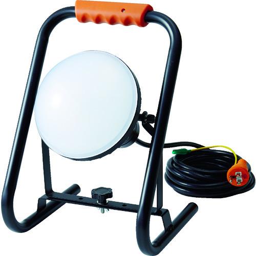 TRUSCO ( トラスコ中山 ) LED投光器 DELKURO スタンドタイプ 50W 10m アース付 2芯3芯両用タイプ ( RTLE-510EP-S )