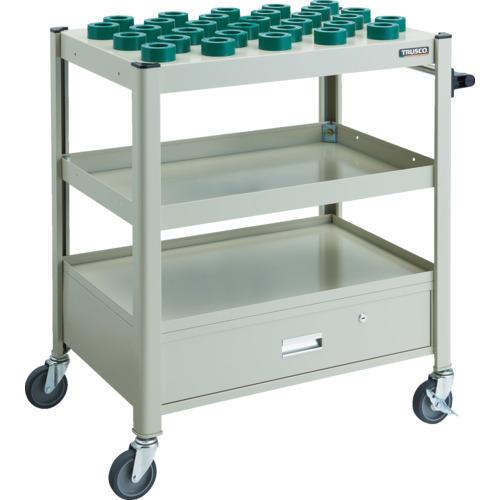 TRUSCO ( トラスコ中山 ) TCW型ツーリングワゴン HSK40A専用 30個 引出し付 NG色 ( TCW-TF02DA-NG )