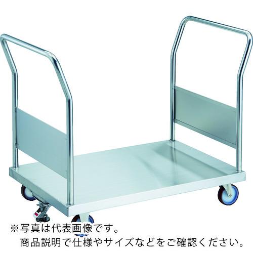 TRUSCO ( トラスコ中山 ) ステンレス台車 オールステン両袖台車 800X450 φ100NU ストッパー付 ( AS-3W-100NU-S ) 187,001円