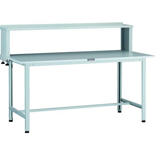 TRUSCO ( トラスコ中山 ) 軽掛け目御役目台(200kg)AO型 1500X750XH1044(全高) 上棚付 白いこと色 ( AOR-1575YURB ) 花・ガーデン・DIY-はしご・作業台