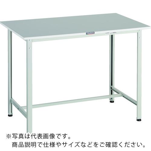 TRUSCO ( トラスコ中山 ) 軽荷重立作業台(300kg)HAE2型 RoHS2対応天板 1200X900XH900 ホワイト色 ( HRAE2-1209 W )