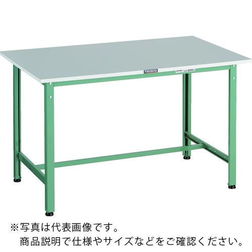 TRUSCO ( トラスコ中山 ) 軽荷重作業台(300kg)RAE2型 RoHS2対応天板 1200X900XH740 グリーン色 ( RAE2-1209 ) 27,321円
