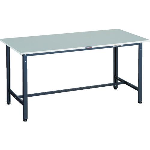 TRUSCO ( トラスコ中山 ) 軽荷重作業台(300kg)RAE2型 RoHS2対応天板 1500X750XH740 ダークグレー色 ( RAE2-1500 DG )