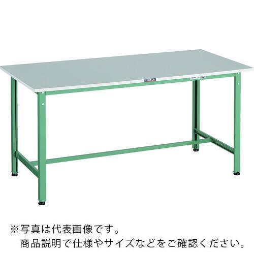 TRUSCO ( トラスコ中山 ) 軽荷重作業台(300kg)RAE2型 RoHS2対応天板 1500X900XH740 グリーン色 ( RAE2-1509 )|トキワONLINE