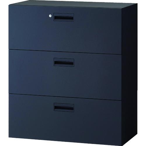 TRUSCO ( トラスコ中山 ) 壁面書庫“Calmatio” ラテラル型 下置き用 W900×D450×H1030 ( TCLA-BK-11 ) DIY・工具-その他