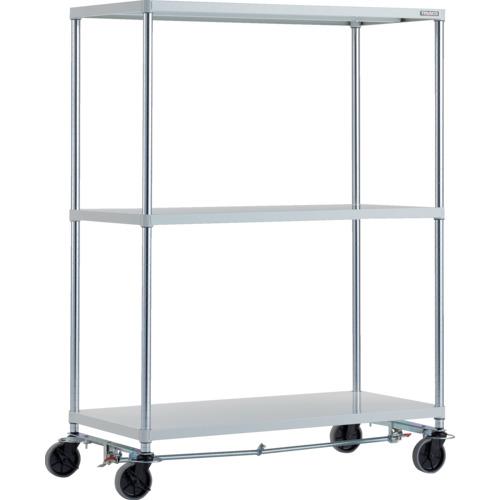 TRUSCO ( トラスコ中山 ) スチールラック フェニックスラック 1200X600 3段 U車輪4輪S付 W色 抗菌粉体塗装 ( PER-5463-U125-B4-W ) 45,420円