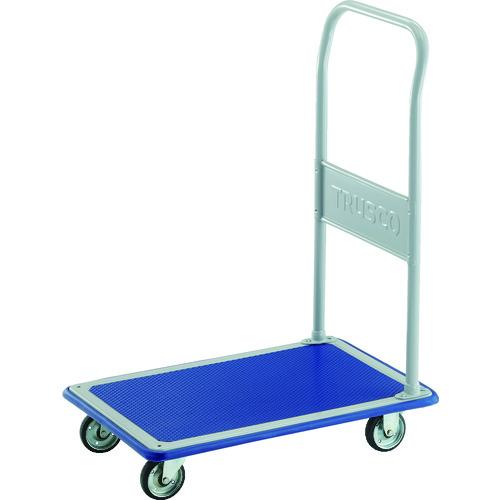 TRUSCO ( トラスコ中山 ) プレス製台車 ドンキーカート 固定式740×480 ハンドル高さ1000 ( 108N-LH )