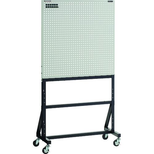 TRUSCO ( トラスコ中山 ) ライトパンチングパネル パネリーナ W900×405×1705 キャスター付 ( TUR-7C )