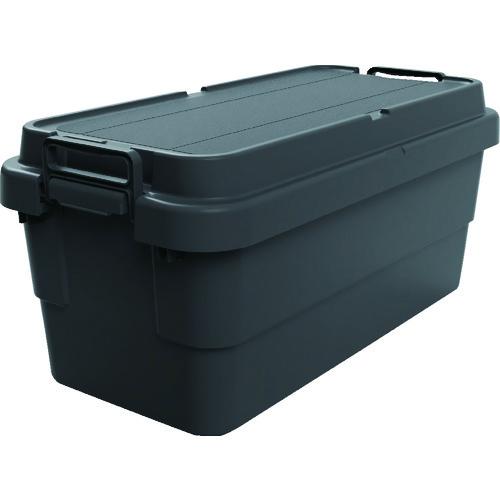 TRUSCO ( トラスコ中山 ) トランクカーゴ 木目細か天板遣りかた 70L 黒 ( BLKCF-70 )