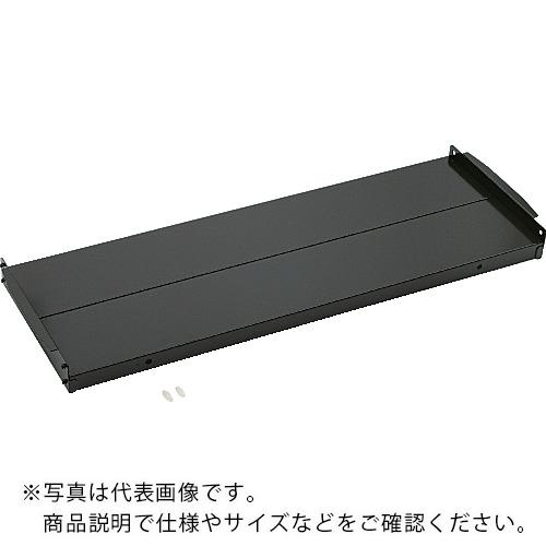 TRUSCO ( トラスコ中山 ) TUG型軽量棚追加棚板セット 黒 100kg H36X1755X450 ( TUG100-6SS-BK )