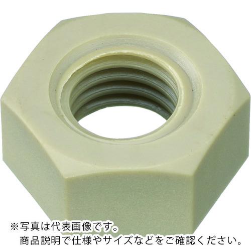 TRUSCO ( トラスコ中山 ) ポリフェニレンサルファイド(PPS) 六角ナット M6 50個入 ( BPPS-NTM6 )