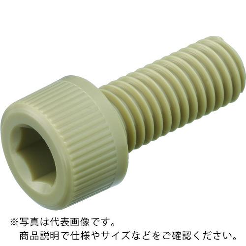 TRUSCO ( トラスコ中山 ) ポリエーテルエーテルケトン(PEEK)六角穴付低頭ボルト M6X12 50本入 ( BPEEK-LCM6X12 )|トキワONLINE