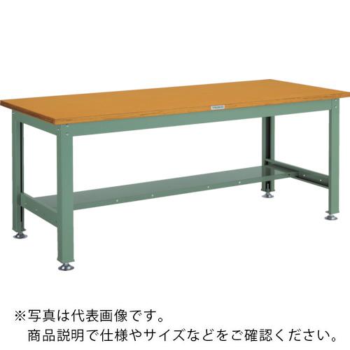 TRUSCO ( トラスコ中山 ) 中掛け目やり方台(2000kg)DW型 1500X750XH740 根本原理手合い 緑であること色 ( DW-1500 )