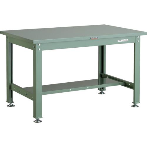 TRUSCO ( トラスコ中山 ) 中荷重作業台(1200kg)HW型 1200X750XH740 基本タイプ グリーン色 緑 ( SHW-1200 GN(ｸﾞﾘｰﾝ) )