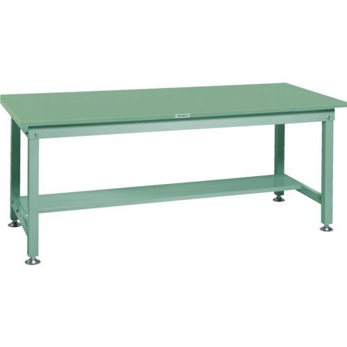 TRUSCO ( トラスコ中山 ) 中荷重作業台(1200kg)HW型 1800X750XH740 基本タイプ グリーン色 緑 ( SHW-1800 GN(ｸﾞﾘｰﾝ) )