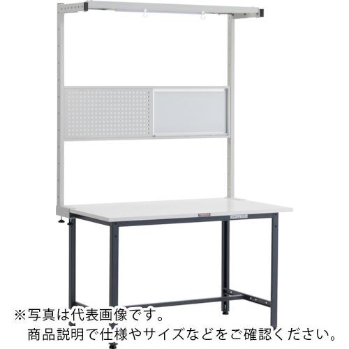 TRUSCO ( トラスコ中山 ) 軽掛け目御役目台(300kg)AE型 1200X600XH1948(全高) ツールハンガーフルセット付 まっ黒い薄墨色色 ( AE-1260THFS DG ) 花・ガーデン・DIY-その他