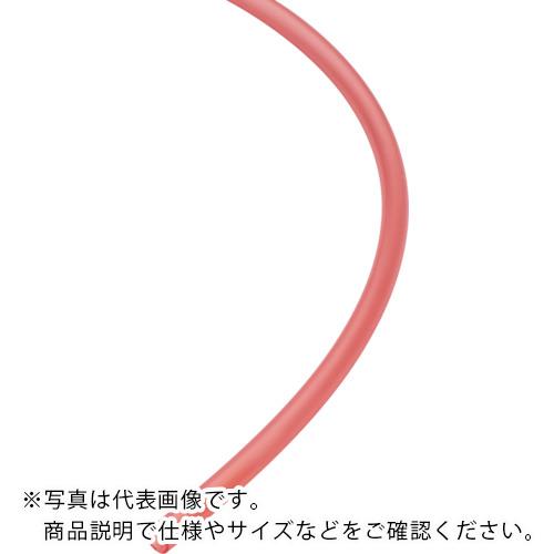 ピスコ フッ素脂(PFA)熱電子管 せつ然たる赤いこと 12×10 50M ( SFT1210-50-CR )