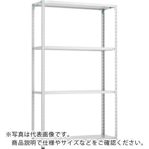 TRUSCO ( トラスコ中山 ) CB型セミボルトレス軽中量棚 900X600XH21004段 WG色 ( CB-7364-WG )