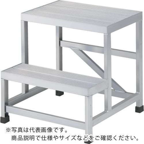 TRUSCO ( トラスコ中山 ) アルミ製溶接一体構造型作業台 二段(完成品) W600×D600×H500 ( WTDB2-6650 )