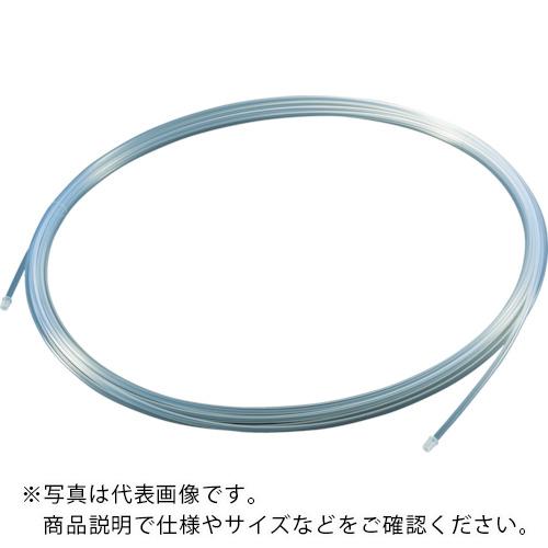 TRUSCO ( トラスコ中山 ) フッ素脂熱電子管 口径8mmX外径10粍 長さ10m ( TPFA10-10 (8.0X10.0X10M) ) DIY・工具-花・ガーデン・DIY-その他